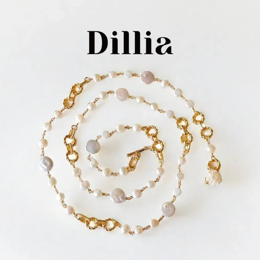 Freshwater Rice Pearl Long Necklace