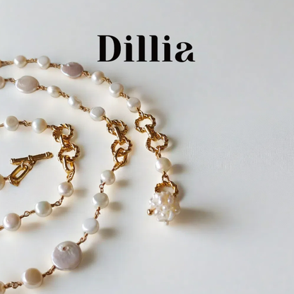 Freshwater Rice Pearl Long Necklace