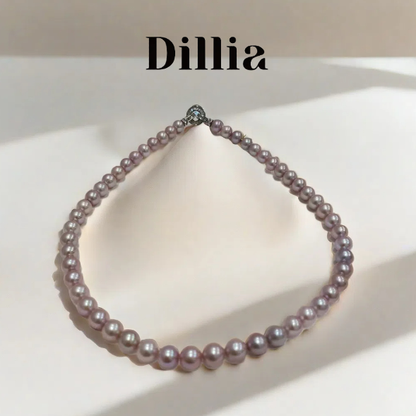 8-9mm Freshwater Perfect Round Pearl Necklace