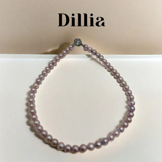 8-9mm Freshwater Perfect Round Pearl Necklace