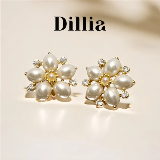 Snowflake Copper Alloy Earrings