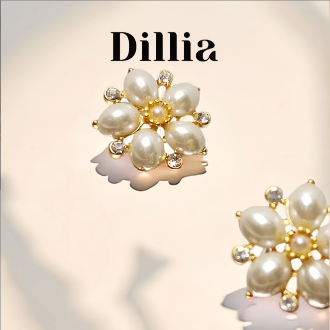 Snowflake Copper Alloy Earrings